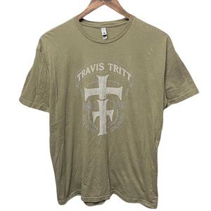 Travis Tritt honky tonk sing loud singing proud country music artist tour shirt
